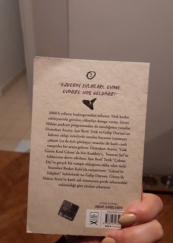 Gerisi Hikaye'den Vampir Öyküleri Kitabı - Görsel 2