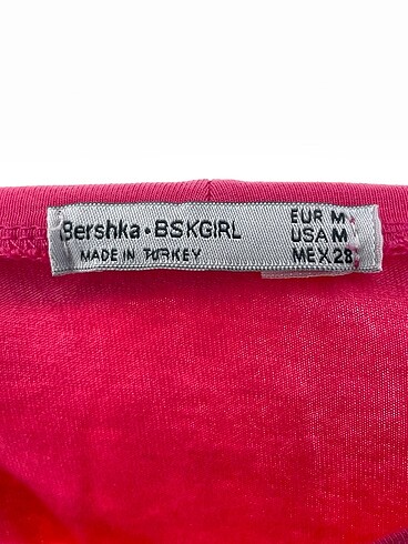 m Beden pembe Renk Bershka Bluz %70 İndirimli.