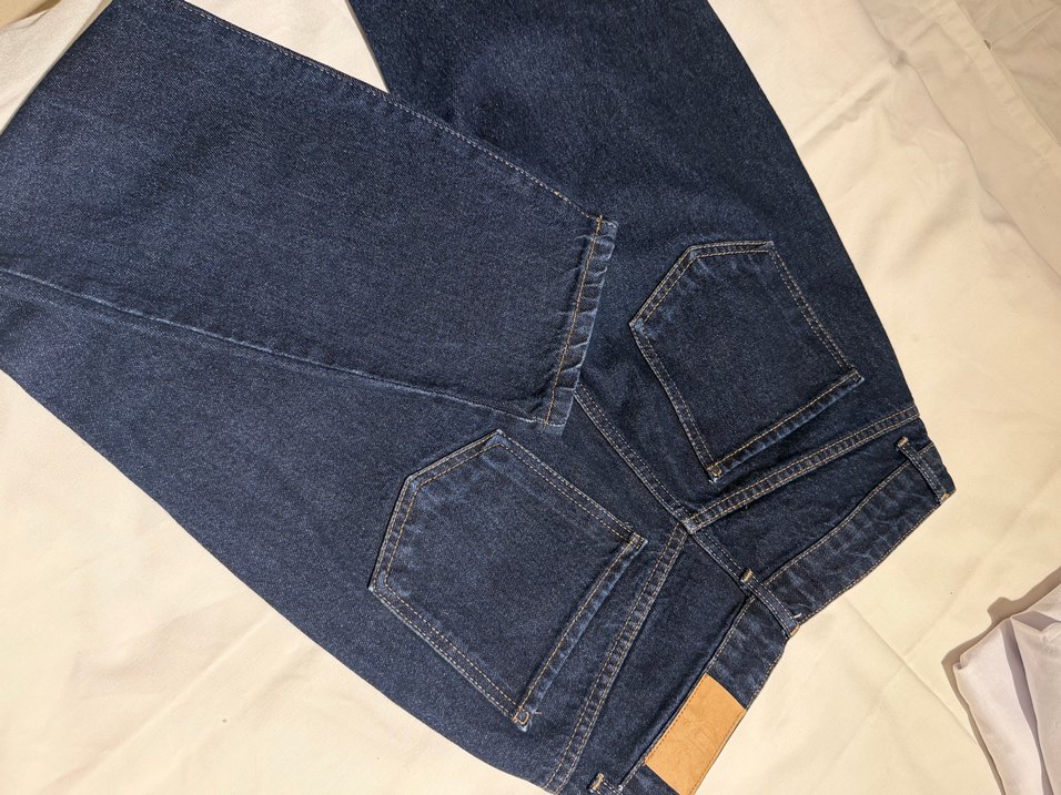 Lacivert Regular Fit Kadın Kot Pantolon — görsel 4/5