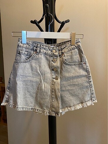 Denim Şort Etek