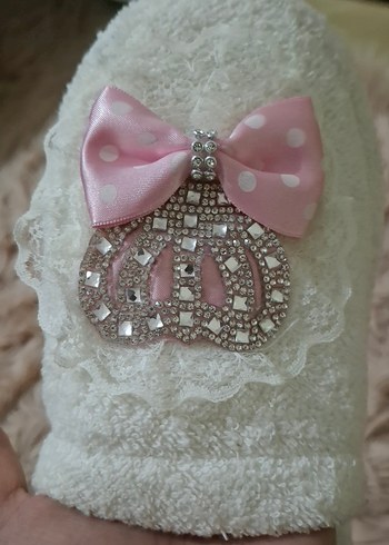 Dantel Detaylı Kadın Beyaz lohusa terliği - Görsel 7