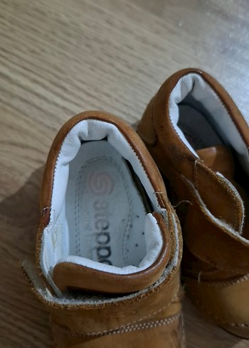 Bej Erkek Bebek İlk Adım Ayakkabısı - Görsel 2