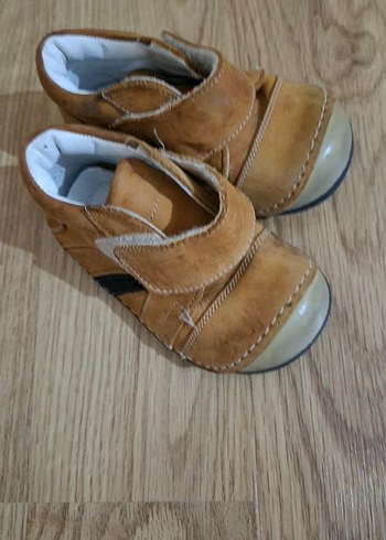 Bej Erkek Bebek İlk Adım Ayakkabısı - Görsel 4