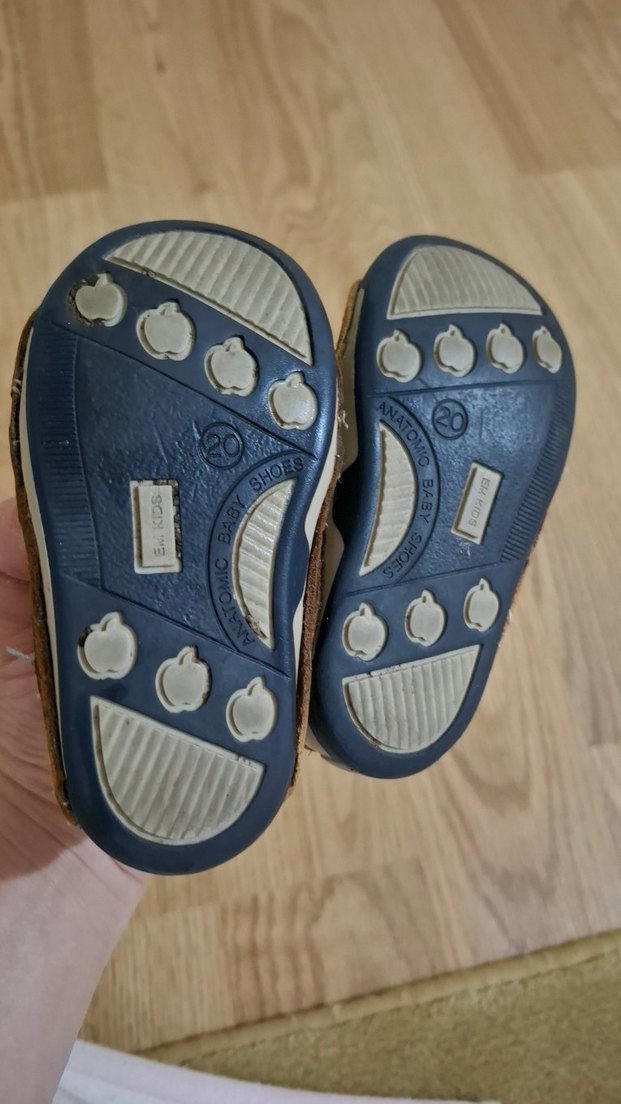 Bej Erkek Bebek İlk Adım Ayakkabısı - Görsel 3