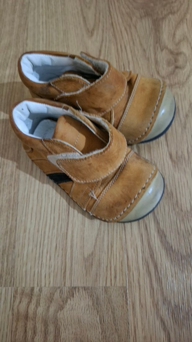 Bej Erkek Bebek İlk Adım Ayakkabısı - Görsel 4