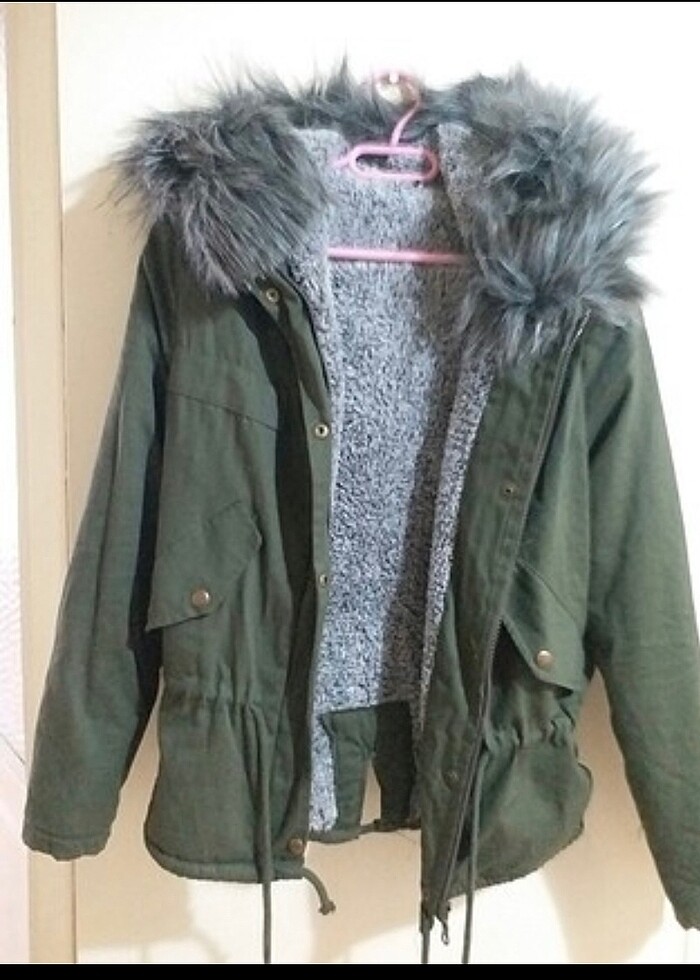 Haki renk mont - Görsel 2