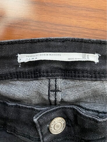 Dizi yırtık zara skinny jean - Görsel 3