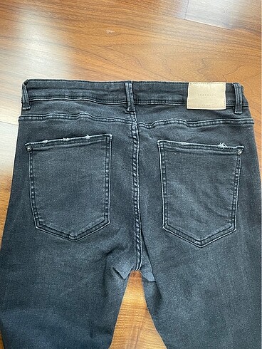 Dizi yırtık zara skinny jean - Görsel 6