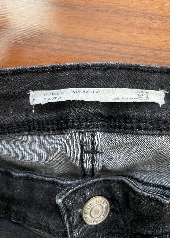 Dizi yırtık zara skinny jean - Görsel 3