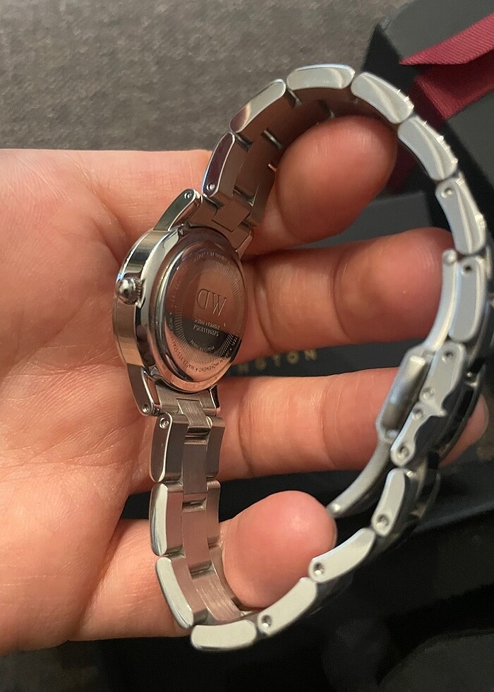 Daniel Wellington iconic silver kusursuz saat - Görsel 4