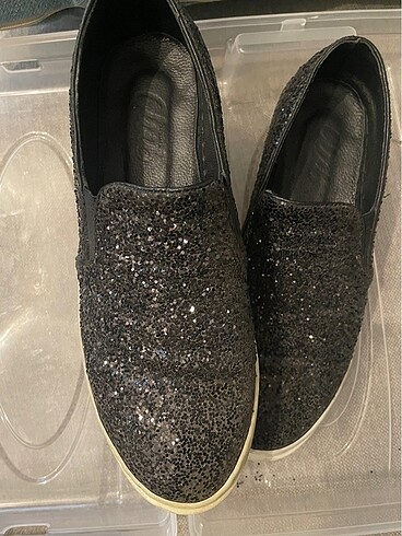 38,5 Beden Beymen club simli loafer