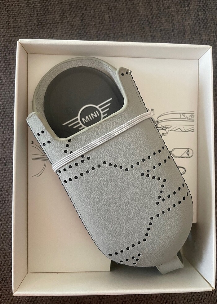 Mini countryman-E deri anahtarlık - Görsel 4