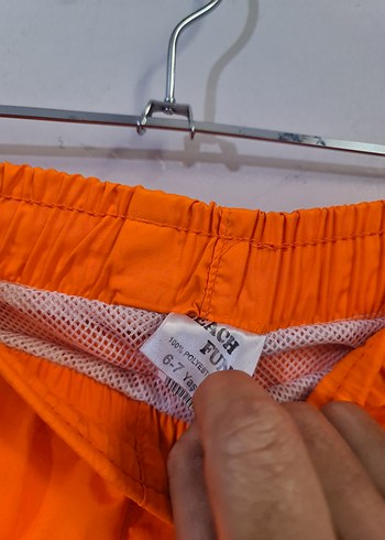 Turuncu Erkek Çocuk Mayo Şortu - Görsel 5