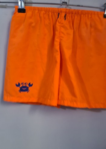 Turuncu Erkek Çocuk Mayo Şortu - Görsel 9