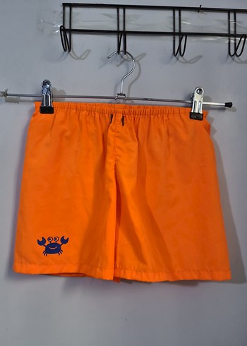 Turuncu Erkek Çocuk Mayo Şortu - Görsel 7