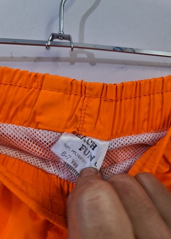 Turuncu Erkek Çocuk Mayo Şortu - Görsel 6