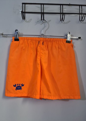Turuncu Erkek Çocuk Mayo Şortu - Görsel 8