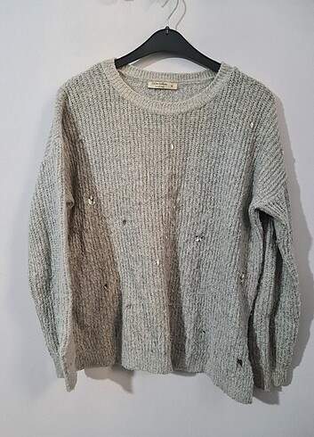 m Beden gri Renk Crop top