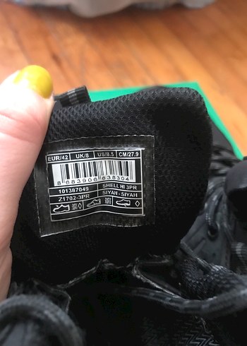 Siyah Biker Erkek Spor Ayakkabı - Görsel 3