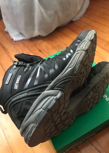 Siyah Biker Erkek Spor Ayakkabı - Görsel 5