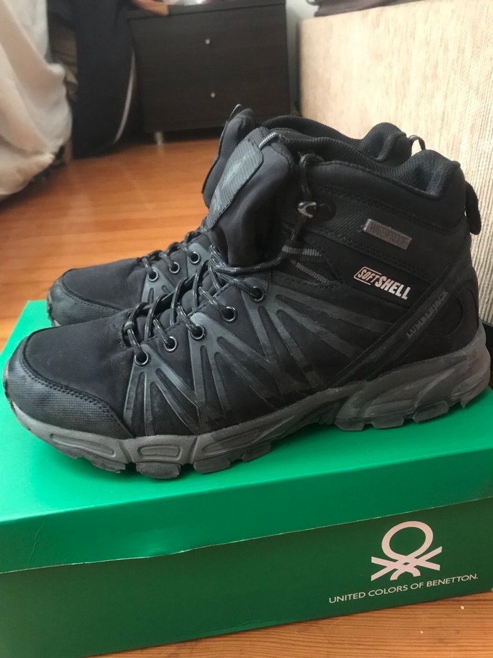 Siyah Biker Erkek Spor Ayakkabı - Görsel 2