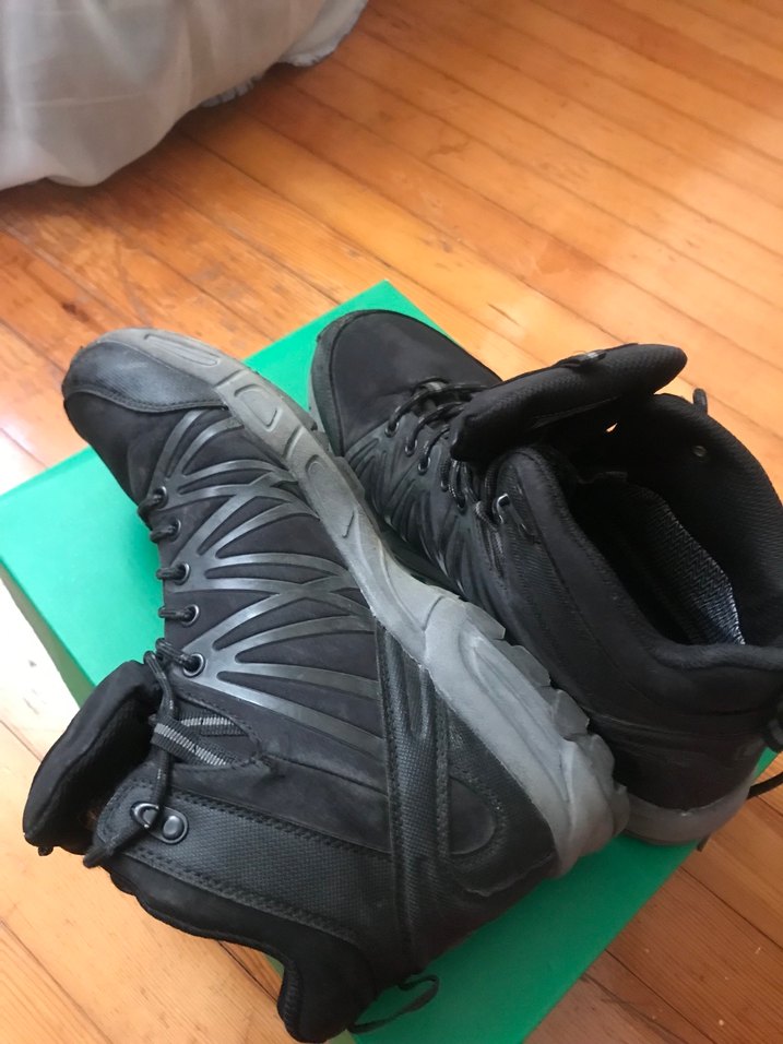 Siyah Biker Erkek Spor Ayakkabı - Görsel 4