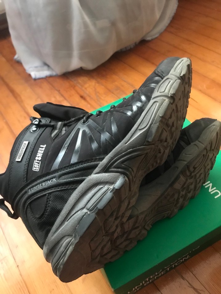 Siyah Biker Erkek Spor Ayakkabı - Görsel 5