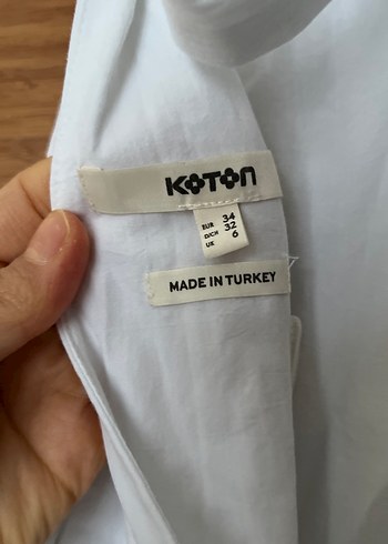 Beyaz Uzun Keten Bohem Elbise - Görsel 5