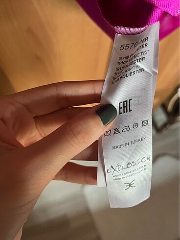 Fiyonklu Kısa Elbise - Görsel 6