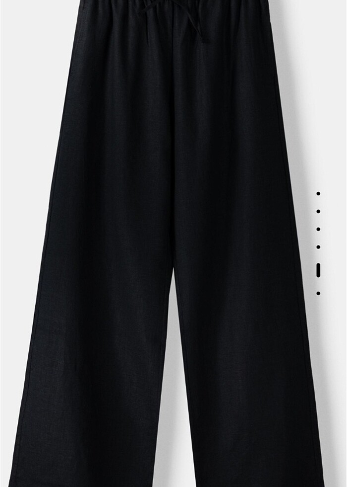 Bershka Keten Pantolon - Görsel 3