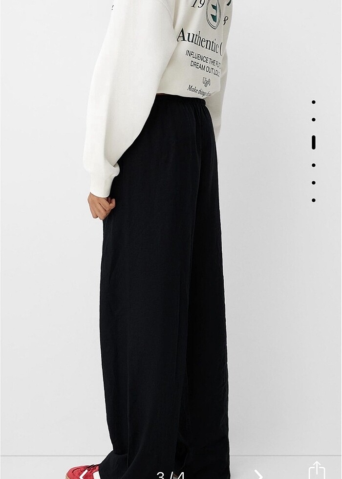 Bershka Keten Pantolon - Görsel 2