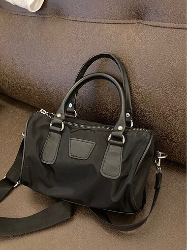  Beden siyah Renk Lcw mini bavul siyah çanta