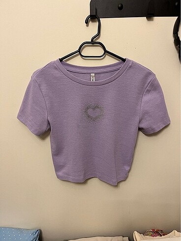 Mor kalpli crop top