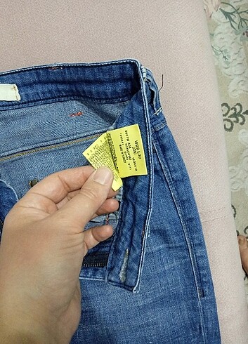 30 Beden mavi Renk İspanyol paça pantolon 