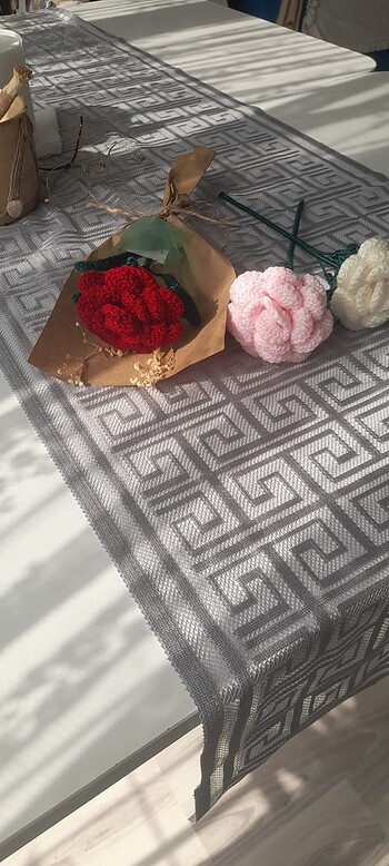 Örme çiçek - Görsel 6