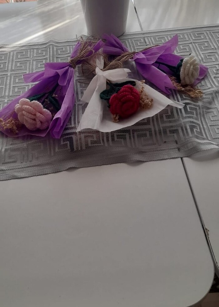 Örme çiçek - Görsel 3