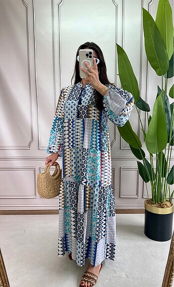 Zara Tesettür salaş elbise