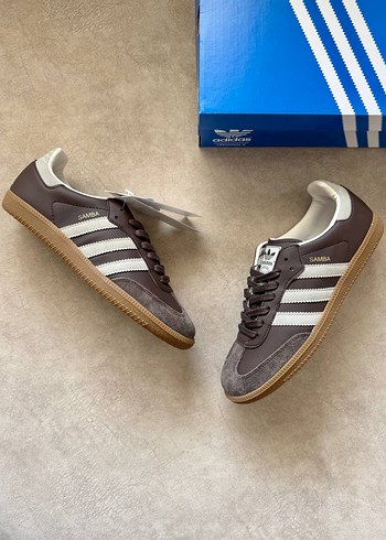 Adidas Samba Kahverengi Spor Ayakkabı - Görsel 3