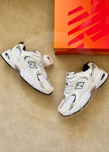 Beyaz New Balance Spor Platform Kadın Ayakkabı - Görsel 5