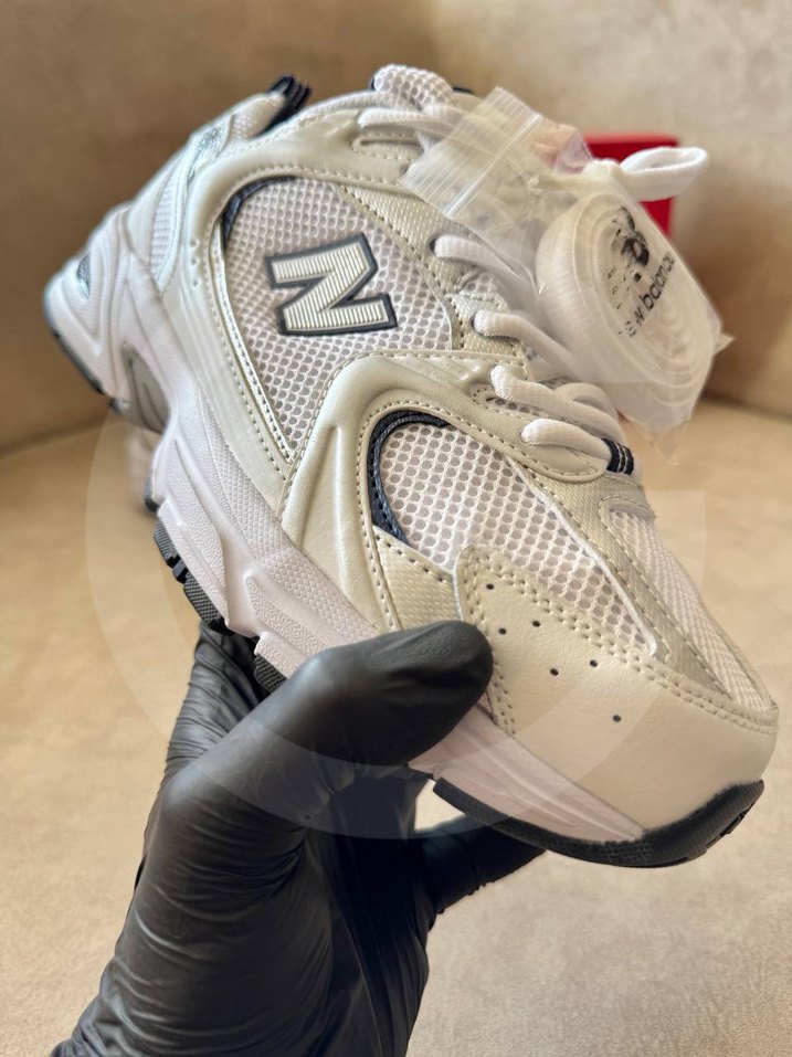 Beyaz New Balance Spor Platform Kadın Ayakkabı - Görsel 3