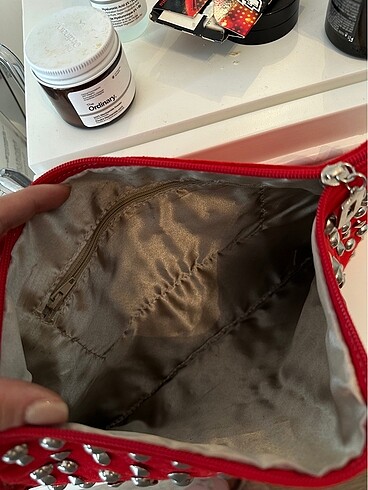  Beden kırmızı Renk Clutch
