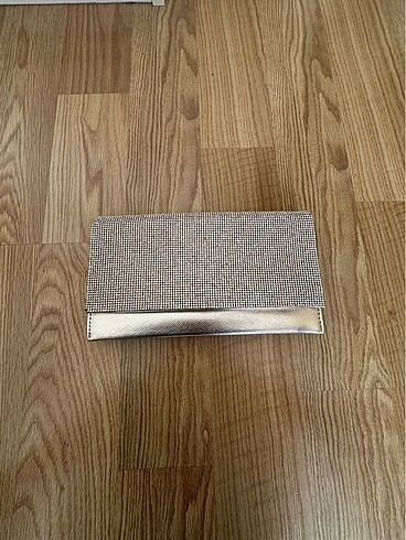 Taşlı clutch çanta