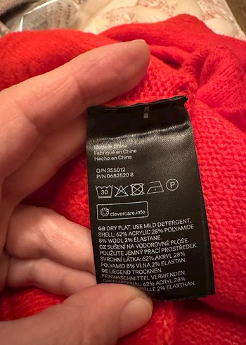 H&M kalpli yün kazak - Görsel 6