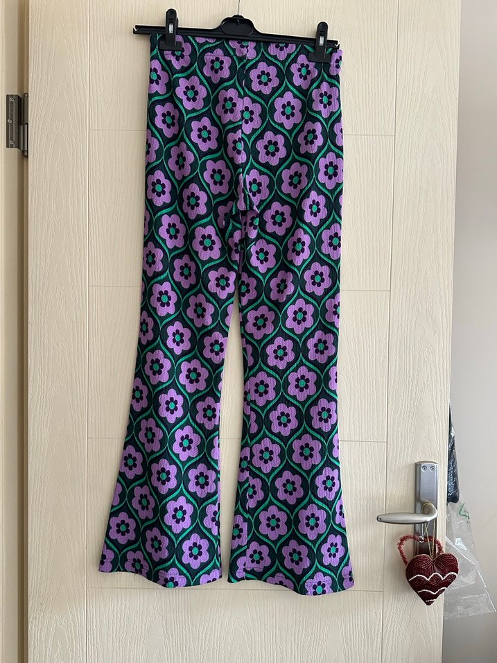 Bürümcük kumaş pantolon - Görsel 5