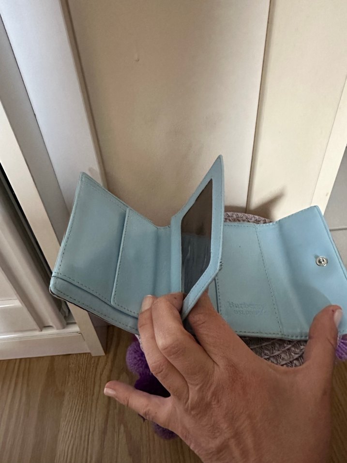 Burberry mavi cüzdan - Görsel 3