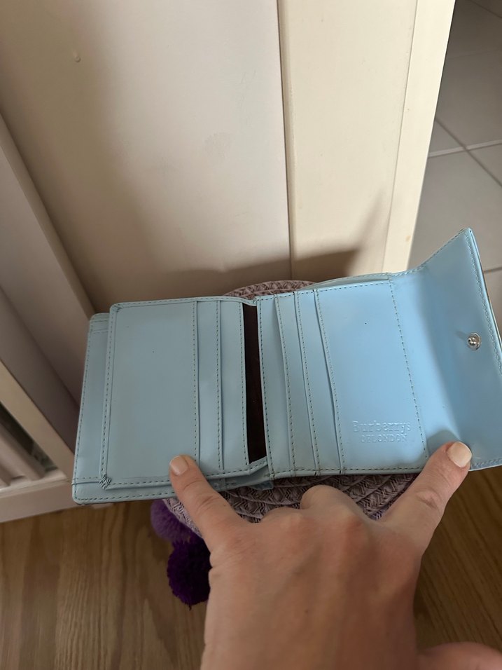 Burberry mavi cüzdan - Görsel 5
