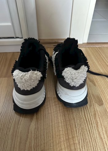 İpekyol siyah & beyaz ayakkabı - Görsel 3