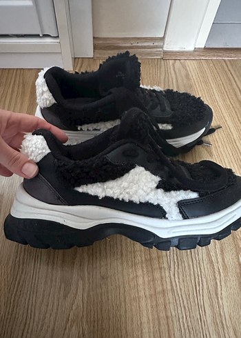 İpekyol siyah & beyaz ayakkabı - Görsel 5