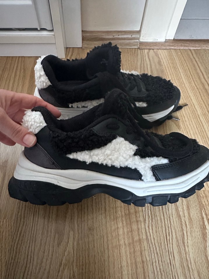 İpekyol siyah & beyaz ayakkabı - Görsel 5