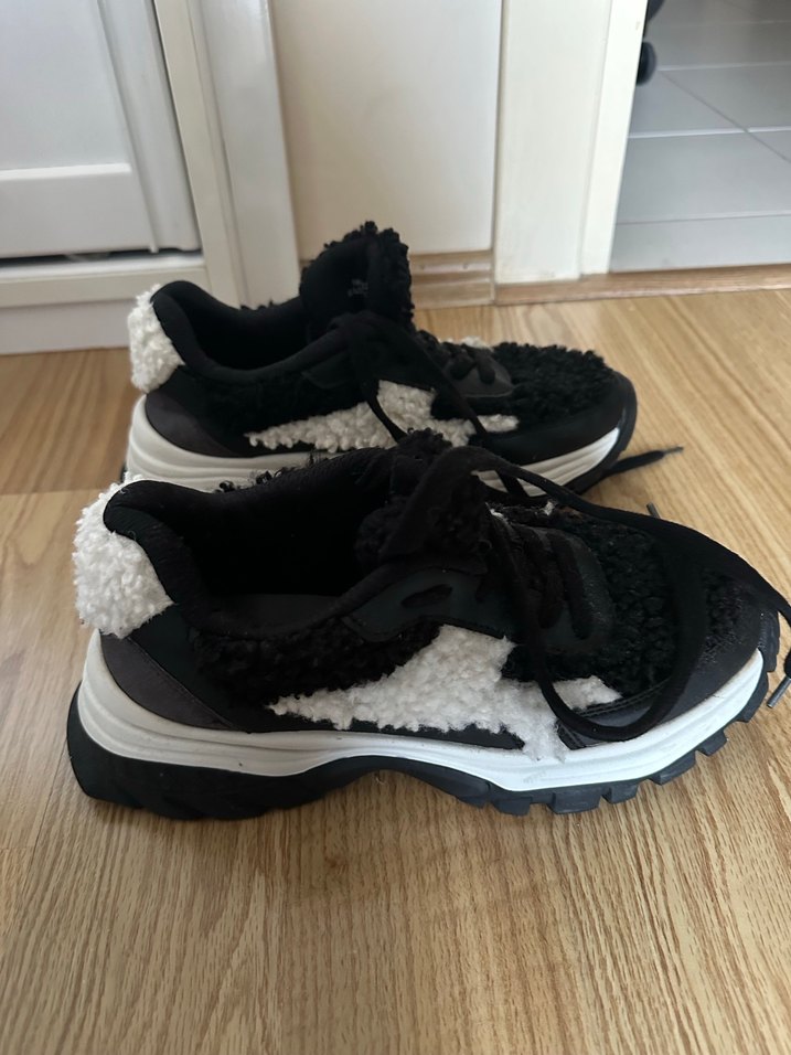 İpekyol siyah & beyaz ayakkabı - Görsel 4